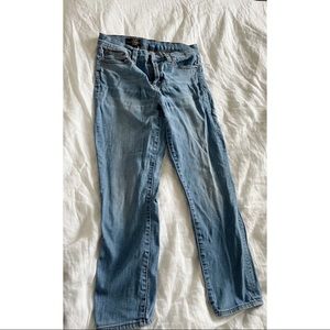 J. Crew cropped Reid jeans